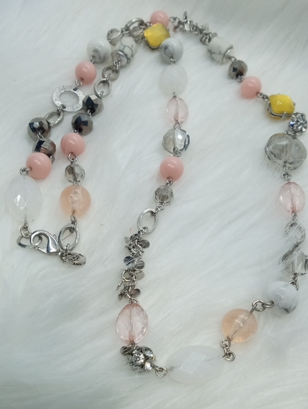 LOFT BEADED NECKLACE